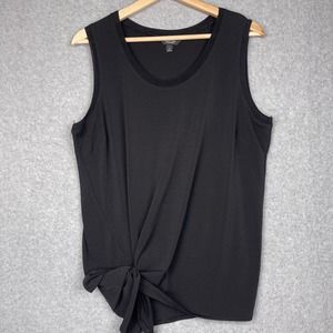J3529 Simply Vera Vera Wang Sleeveless Side Tie Size Large